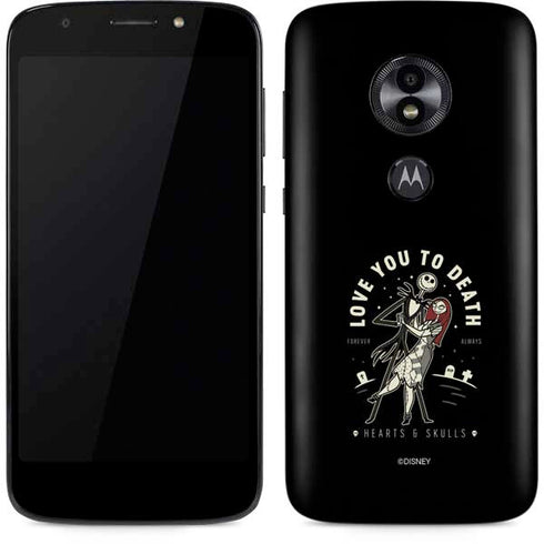 Disney The Nightmare Before Christmas Love You To Death Moto E5 Play Skin